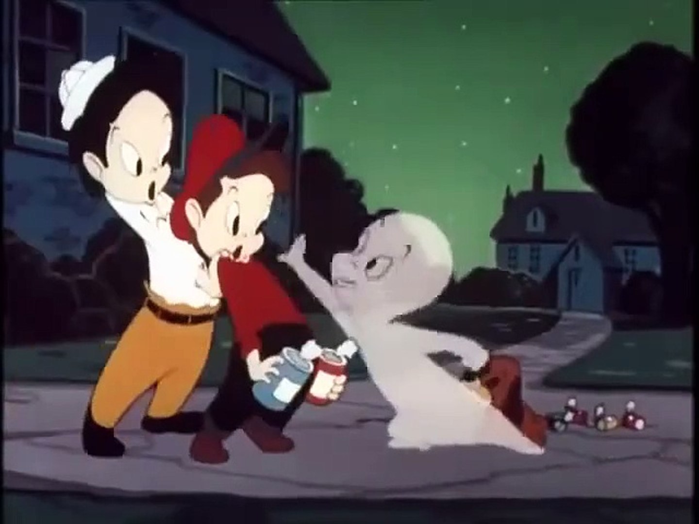 ⁣1951 Casper -  Casper Takes a Bow Wow -  tv print