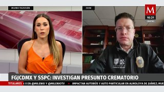 Siguen las investigaciones sobre presunto crematorio clandestino en CdMx: Pablo Vázquez Camacho