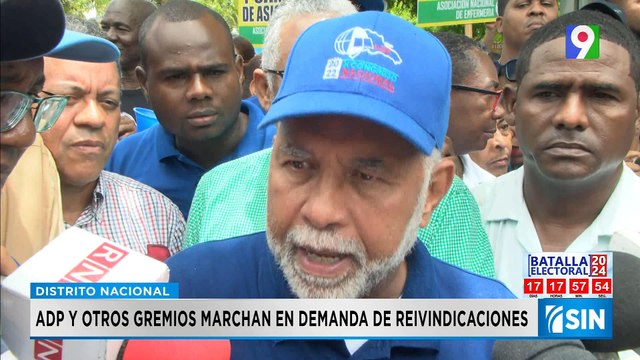 Organizaciones marchan en el Día del Trabajo por mejores reivindicaciones | Primera Emisión SIN