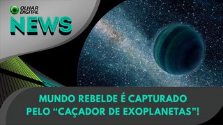 Mundo rebelde é capturado pelo “Caçador de Exoplanetas”! 01/05/2024 #OlharDigital