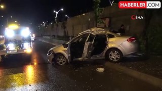 Yozgat'ta Kontrolden Çıkan Otomobil Ağaca Çarptı: 1 Yaralı