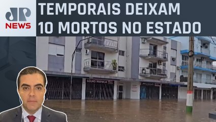 Lula visita nesta quinta (02) áreas afetadas por fortes chuvas no RS; Vilela comenta