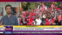 Concluyó jornada histórica del Día Internacional del Trabajador en Venezuela