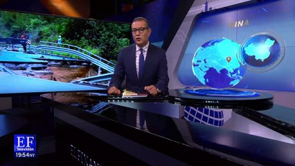 Carretera en China colapsa