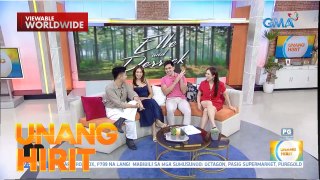 Makiling Stars Elle Villanueva and Derrick Monasterio, LIVE sa UH Tambayan | Unang Hirit