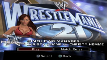 Christy Hemme vs Christy Hemme Single