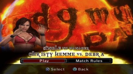 Christy Hemme vs Debra Single