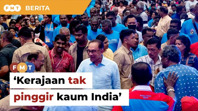 Kerajaan tak pinggir kaum India, kata Anwar