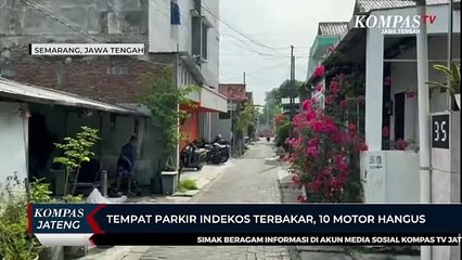 Tempat Parkir Indekos Terbakar, 10 Motor Hangus