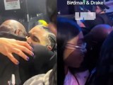 Drake shares backstage hug with Birdman in the middle of Kendrick Lamar beef