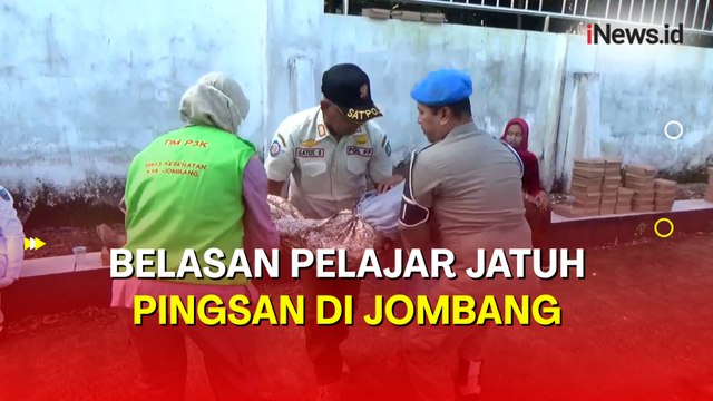 Belasan Pelajar di Jombang Jatuh Pingsan saat Ikuti Upacara Peringatan Hardiknas