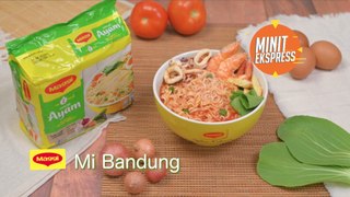 Resipi Maggi Mi Bandung | Minit Ekspress