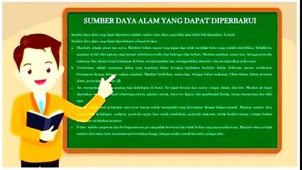 Bahan Ajar IPS Materi Sumber Daya Alam (Animasi)