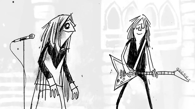 OZZY OSBOURNE - CRAZY TRAIN (ANIMATED VIDEO PEFRORMED BY JEFF LUPUS)