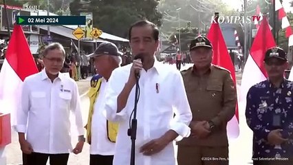 Jokowi Resmikan 5 Ruas Jalan Daerah di NTB Senilai Rp 211 M