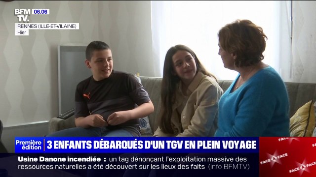 Trois enfants débarqués d'un TGV en plein voyage après être arrivés en retard
