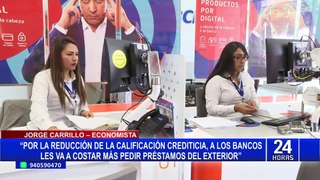 Calificación crediticia de Perú cae a 'BBB-': ¿Qué impacto tendrá en la banca peruana?