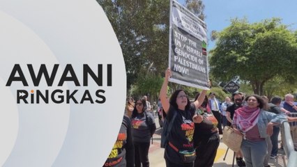 AWANI Ringkas: Protest bertembung dengan kumpulan pro-Israel