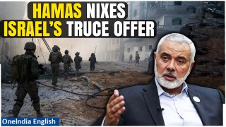 Hamas Rejects Israel’s Truce Offer, Urges Continuation of Talks as War Continues| Oneindia News