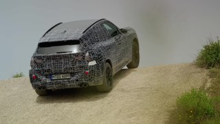 Der neue BMW X3 in der fahrdynamischen Erprobung