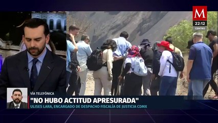 Ulises Lara: Restos encontrados en CdMx son de animales, probablemente perros