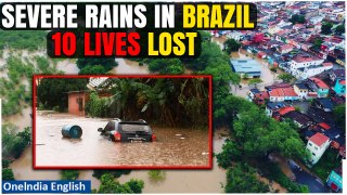 Brazil Rains: Heavy Rains In Southern Brazil Leaves 21 Missing, Multiple Dead| Oneindia News