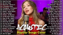 Acoustic Songs Cover 2024 Collection - Best Guitar Acoustic Cover Of Popular Love Songs