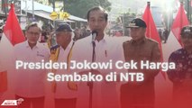 Presiden Jokowi Cek Harga Sembako di NTB