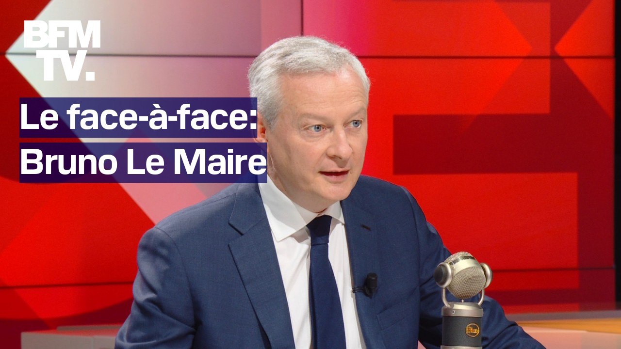 Croissance, retraite des cheminots, manifestations à Sciences Po... L'interview de Bruno Le Maire en intégralité