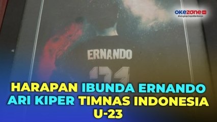 Jelang Laga Timnas U-23 Indonesia vs Irak, Ini Harapan Ibunda Ernando Ari
