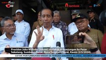 KETERANGAN PERS PRESIDEN JOKOWI DI PASAR SEKETENG, SUMBAWA, 2 ΜΕΙ 2024