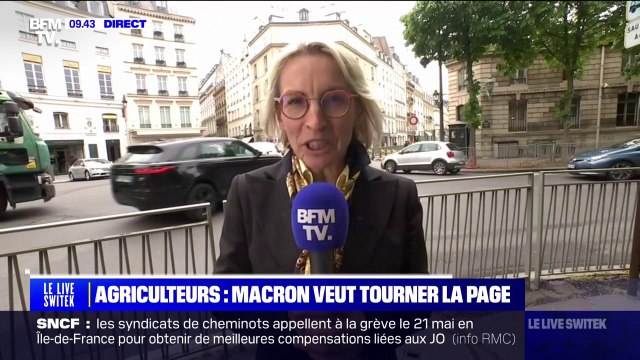 Véronique Le Floc'h (présidente de la Coordination Rurale de France) sur la rencontre entre Emmanuel Macron et les principaux syndicats agricoles: On attend beaucoup, et on espère de sa part un message positif