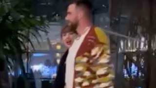 New footage of Taylor Swift and Travis Kelce on night out in Las Vegas