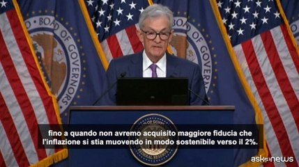 La Fed lascia i tassi invariati, ai massimi da 23 anni