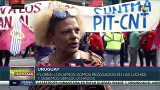 Uruguayos celebran el 1 de Mayo con la mira puesta  sobre las pensiones