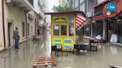 Hatay'da sağanak, hayatı olumsuz etkiledi