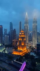 LES SUBLIMES ILLUMINATIONS nocturnes de Kuala Lumpur