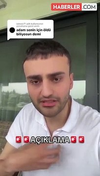 Onun yanına giderken ölmüştü! CZN Burak, Yürüyen Adam lakaplı fenomen üzerinden kendisine yapılan yoruma ateş püskürdü