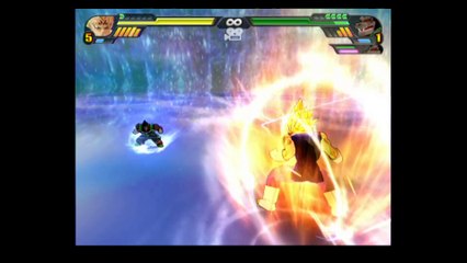 Majin Végéta vs 3 Gorilles géants Round 2 HD Version