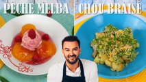 Tous en cuisine #70 : Je teste les pêches Melba et le chou braisé za'atar de Cyril Lignac !  (Exclusivité Dailymotion)