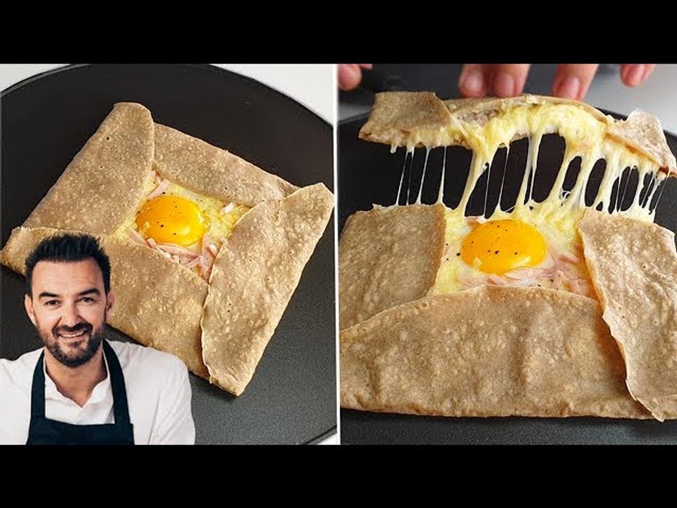 Tous en cuisine 75 : Je teste les galettes bretonnes œuf jambon fromage de Cyril Lignac !  (Exclusivité Dailymotion)