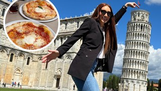 Savvy friends fly to Italy for just eight hours for a pizza