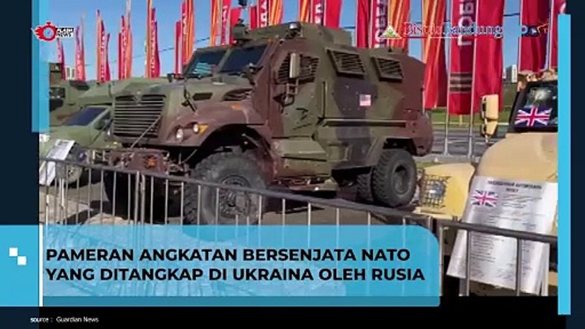 Pameran Angkatan bersenjata NATO oleh rusia