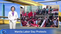 Philippine Left-Wing Labor Groups Protest U.S.-Philippine Joint Military Drills