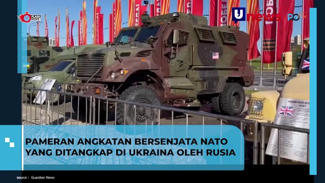 Pameran Angkatan Bersenjata Nato Yang Ditangkap Di Ukraina Oleh Rusia