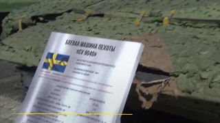 Rusia exhibe los vehículos militares occidentales capturados en Ucrania