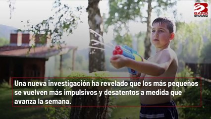 Video herunterladen: Los niños son más traviesos al final de la semana