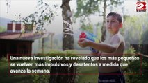 Los niños son más traviesos al final de la semana