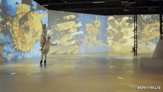 Van Gogh skate experience, la magia dei pattinatori 