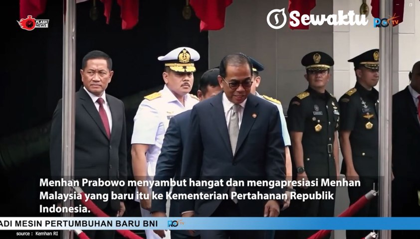 Pererat Berbagai Kerjasama, Menhan Prabowo Subianto Mendapat Kunjungan Kehormatan Menteri Pertahanan Malaysia